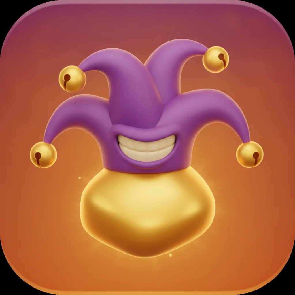 Joker Miner — stylized game icon